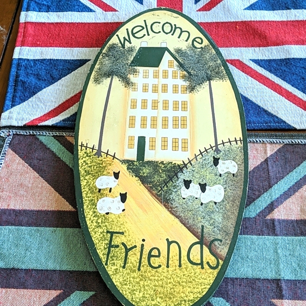 Irish Welcome Sign (like new)